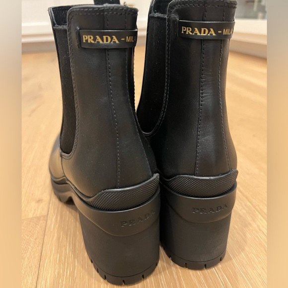 Prada heeled combat boots - size 40 - Picture 5 of 5